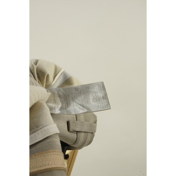 Recent Versace Wool Silk Lightweight Twill Men's 38 x 33 Gray Beige Trouser Pant - Picture 9 of 16